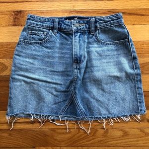 Hollister Denim Mini Skirt